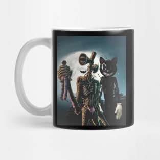 Siren head and Cartoon Mug